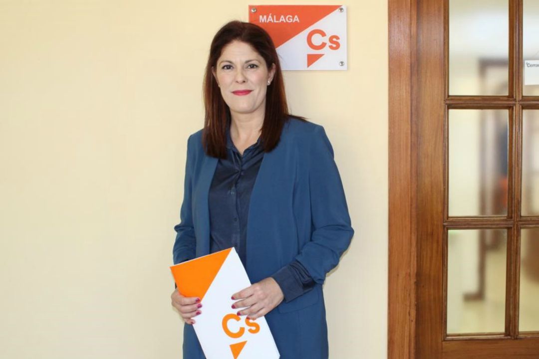 La portavoz de Cs, Noelia Losada, en el grupo municipal del partido naranja en el ayuntamiento de Málaga La portavoz de Cs, Noelia Losada, en el grupo municipal del partido naranja en el ayuntamiento de Málaga