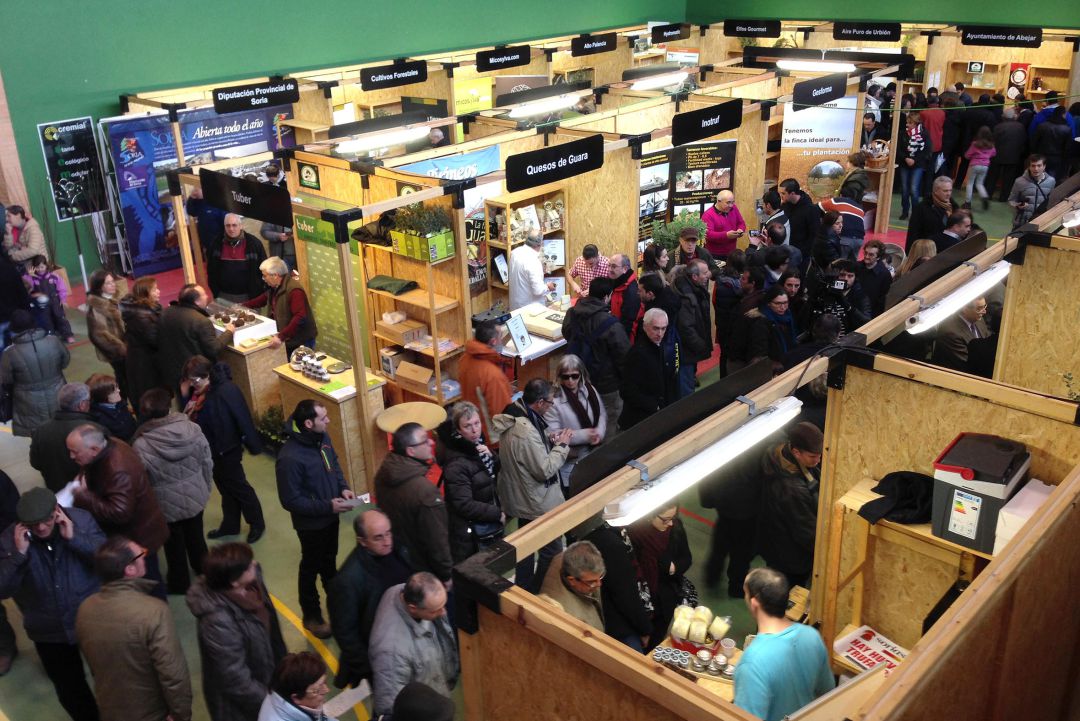 Ambiente en la edición anterior de la Feria de la Trufa de Abejar. Ambiente en la edición anterior de la Feria de la Trufa de Abejar.