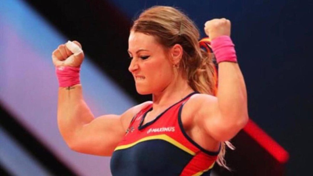 Lydia Valentín alza la Copa de España en Camponaraya