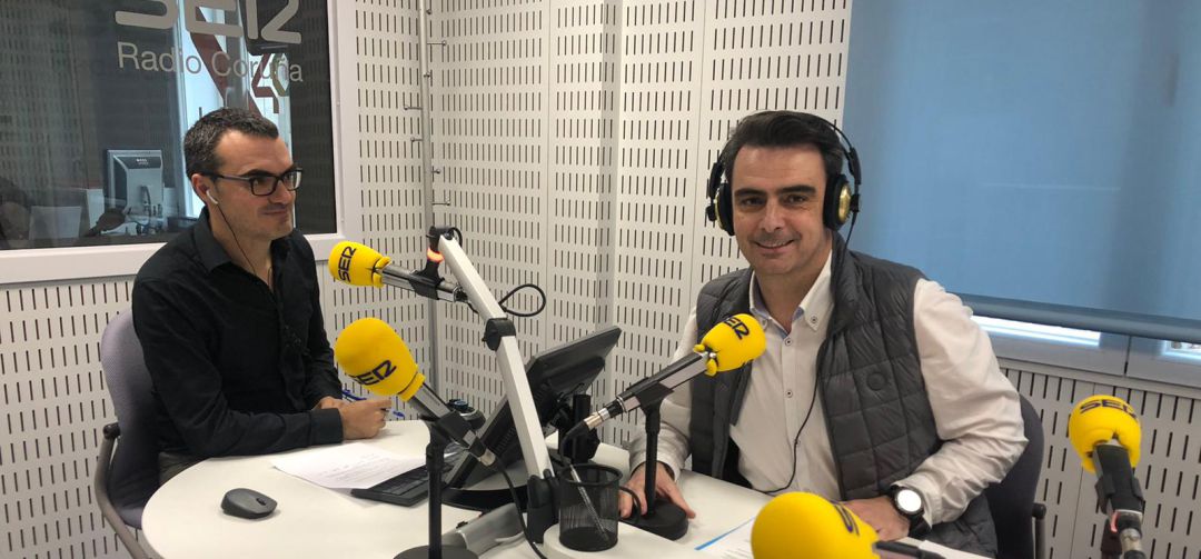 Diego Calvo en la entrevista de fin de semana Diego Calvo en la entrevista de fin de semana