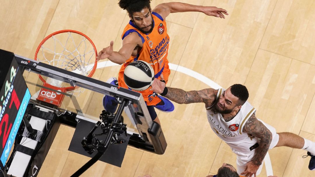 Imagen del partido entre Valencia Basket y Real Madrid Imagen del partido entre Valencia Basket y Real Madrid