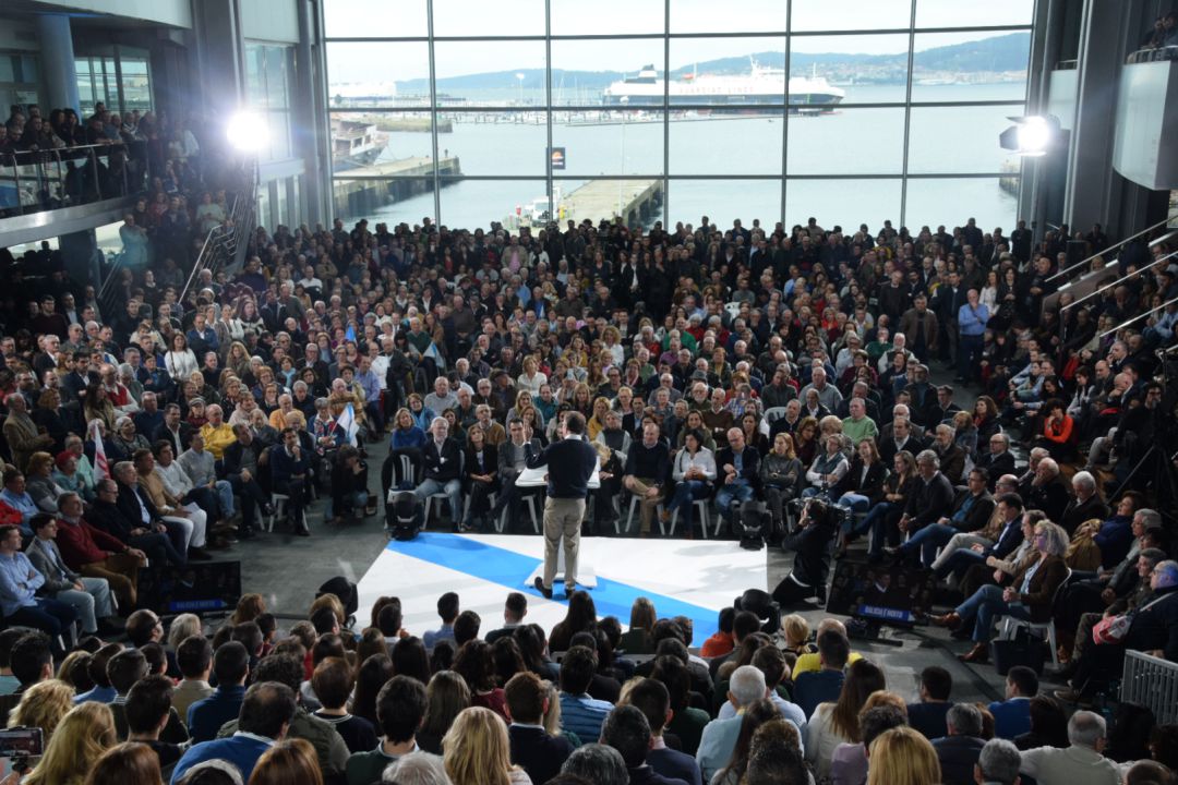 Feijóo en el acto del Mar de Vigo Feijóo en el acto del Mar de Vigo