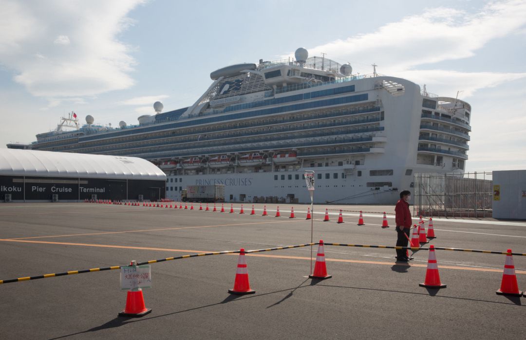 Imagen del crucero 'Diamond Princess'. Imagen del crucero 'Diamond Princess'.