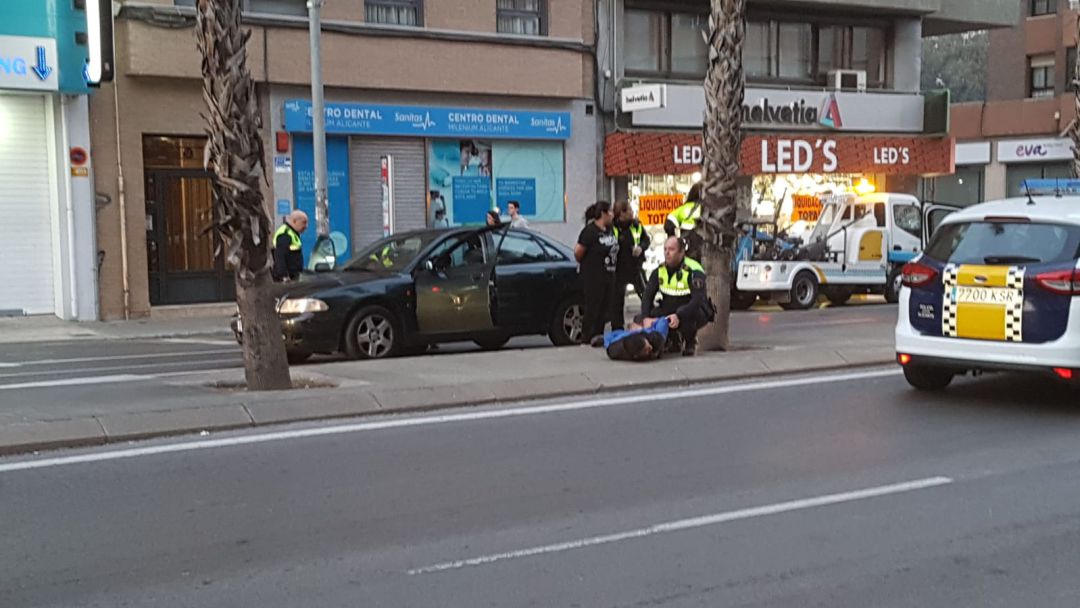 Detención de las tres personas que habían robado en el centro de Alicante Detención de las tres personas que habían robado en el centro de Alicante