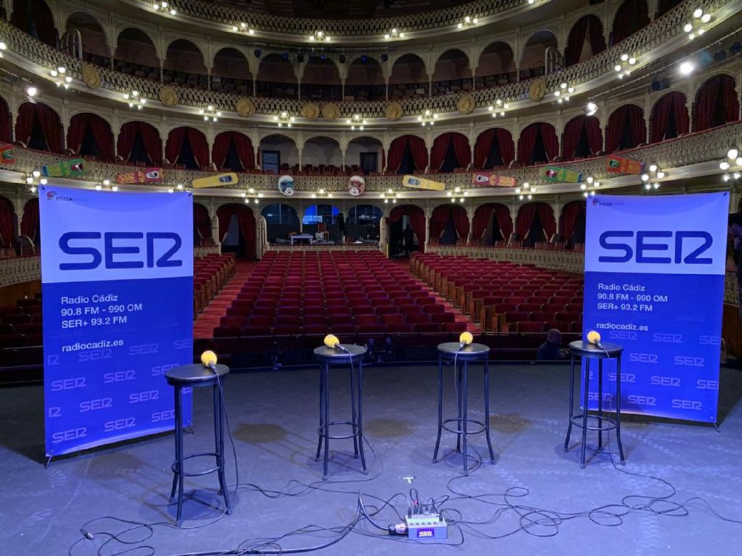 La ser en el Gran teatro Falla La ser en el Gran teatro Falla