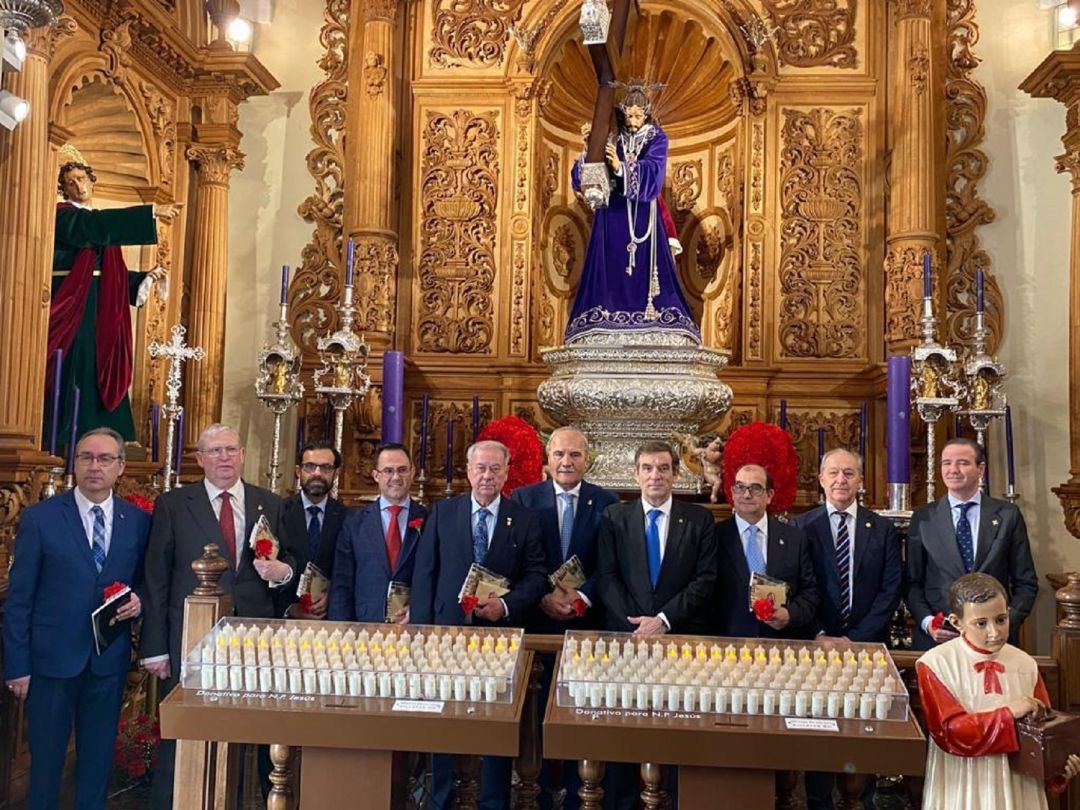 Los presidentes de las Cofradías, en Jaén Los presidentes de las Cofradías, en Jaén
