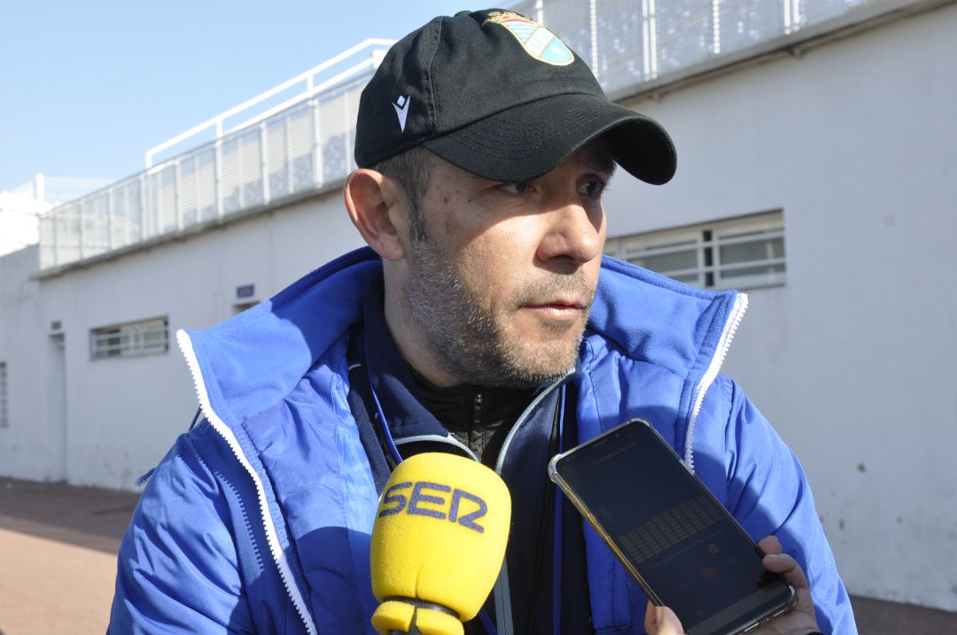 Juan Carlos Gómez, entrenador del Xerez CD Juan Carlos Gómez, entrenador del Xerez CD