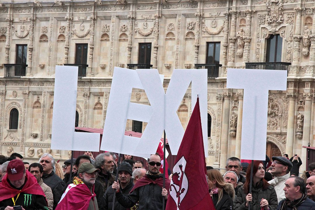 Manifestación en León Manifestación en León