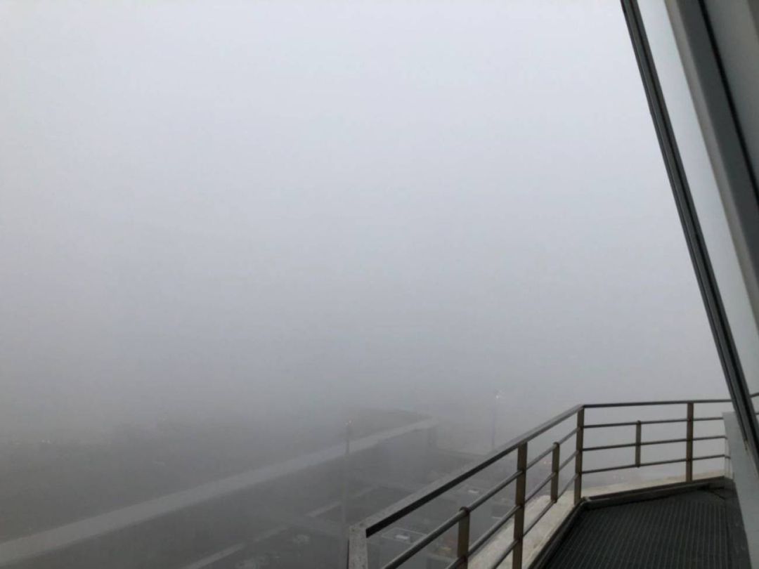 Niebla en el aeropuerto de Málaga el pasado 5 de febrero Niebla en el aeropuerto de Málaga el pasado 5 de febrero