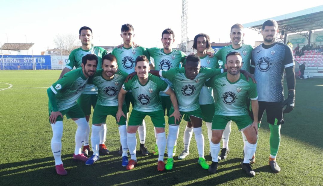 Alineación del CD Pedroñeras en Almagro Alineación del CD Pedroñeras en Almagro