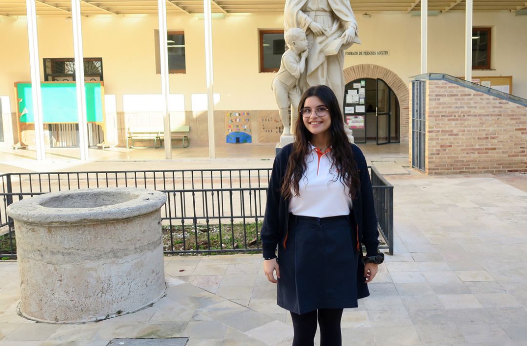 Andrea Almiñana, alumna del Colegio Escola Pia Andrea Almiñana, alumna del Colegio Escola Pia