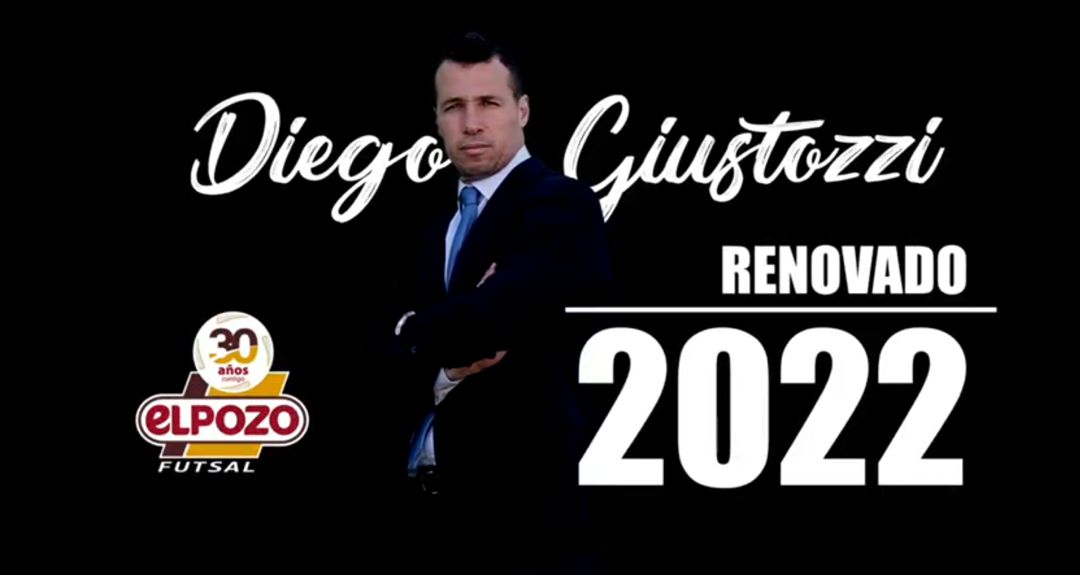 Diego Giustozzi renueva hasta 2022 con ElPozo Murcia Diego Giustozzi renueva hasta 2022 con ElPozo Murcia