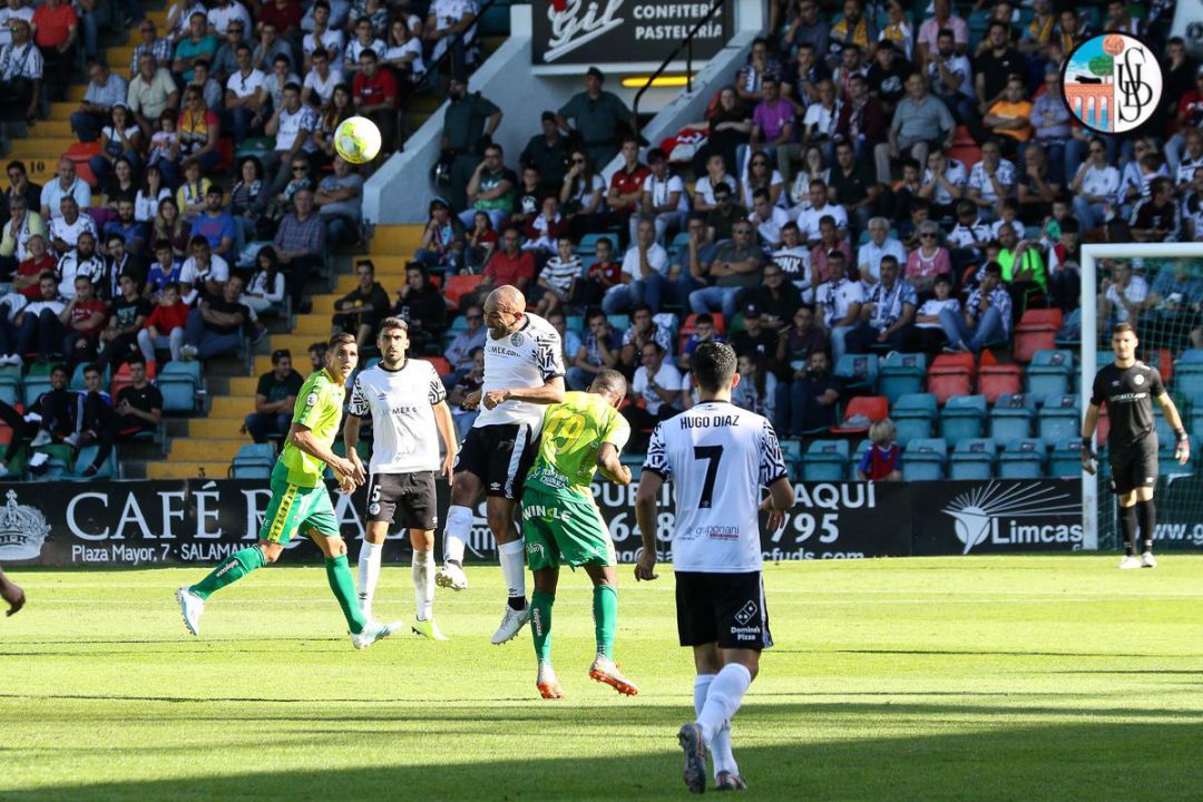 Derbi del pasado mes de octubre en el estadio Helmántico. Derbi del pasado mes de octubre en el estadio Helmántico.