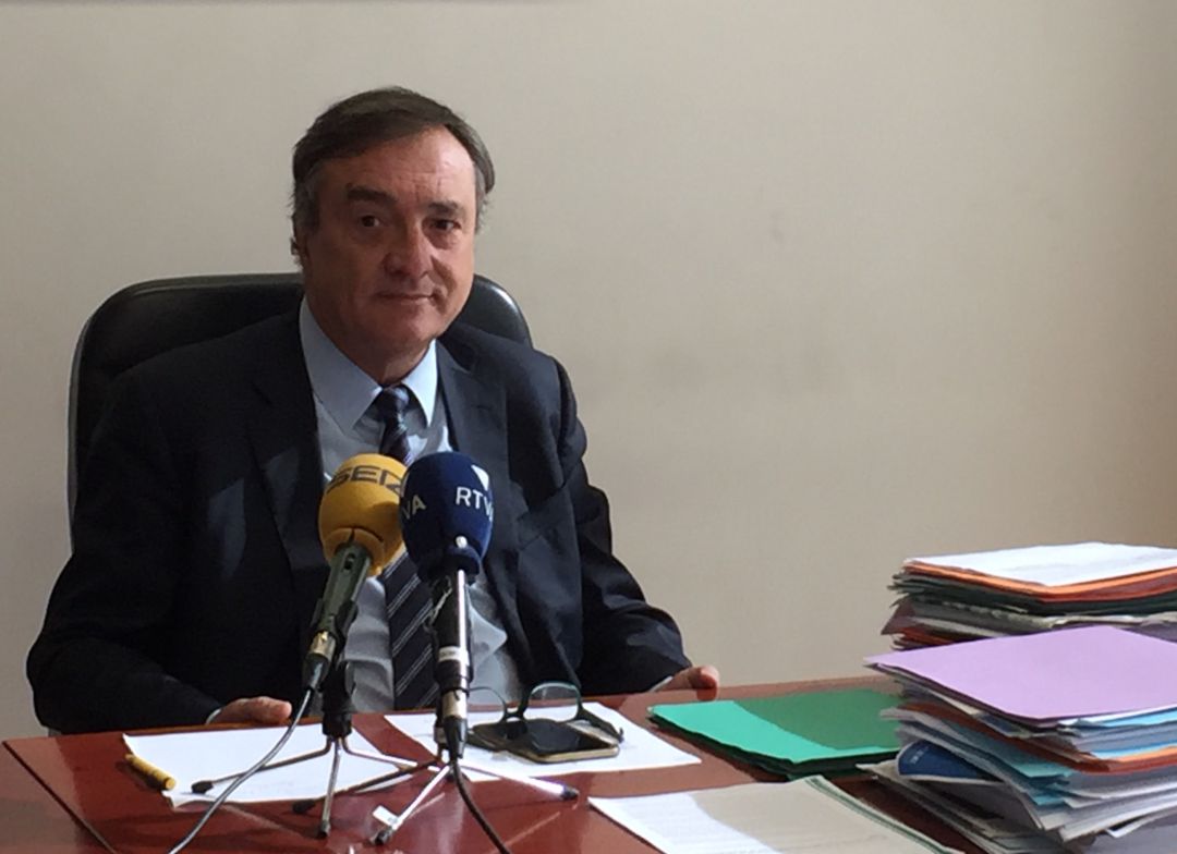 El Raonador del Ciutadà, Marc Vila, al seu despatx. El Raonador del Ciutadà, Marc Vila, al seu despatx.