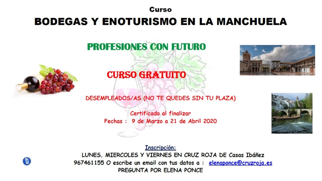 Curso sobre Bodegas y Enoturismo organizado por la DO Manchuela