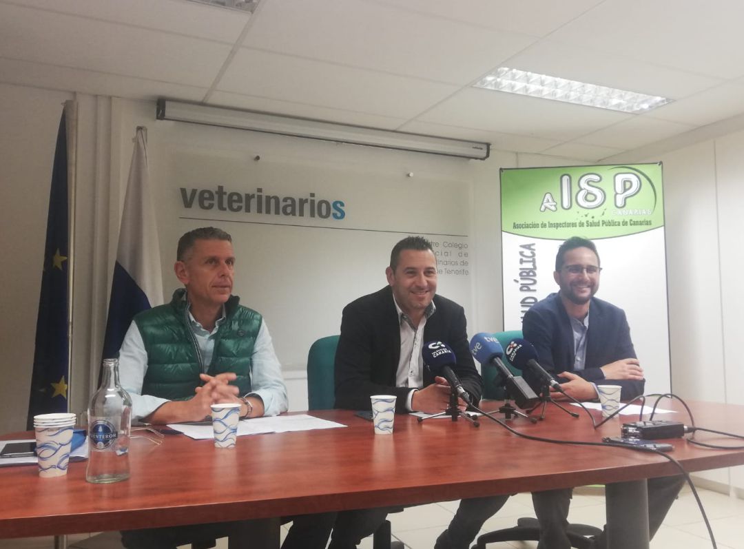 Rueda de prensa Inspectores de Salud Pública Rueda de prensa Inspectores de Salud Pública