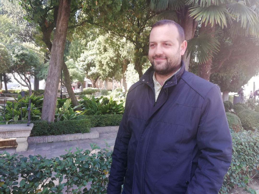 Álvaro Carreño, portavoz de IU en Ronda Álvaro Carreño, portavoz de IU en Ronda