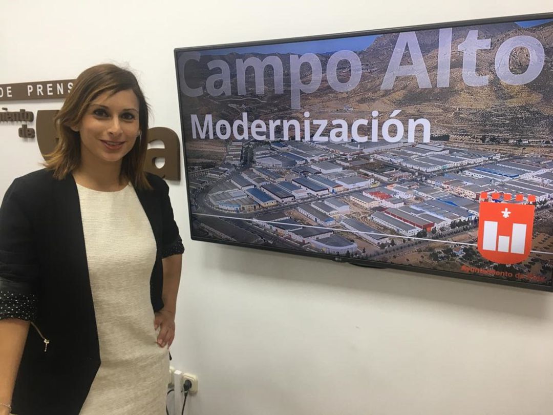 Silvia Ibáñez, edil de Industria de Elda Silvia Ibáñez, edil de Industria de Elda