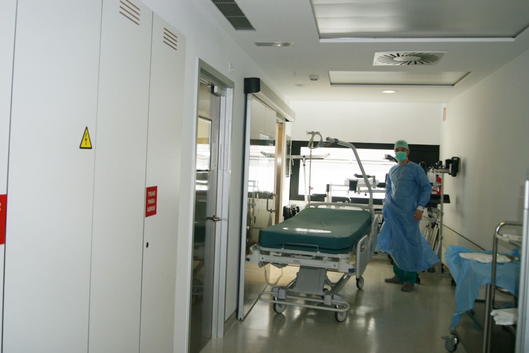 Imagen de la zona quirúrgica del Hospital Can Misses. Imagen de la zona quirúrgica del Hospital Can Misses.