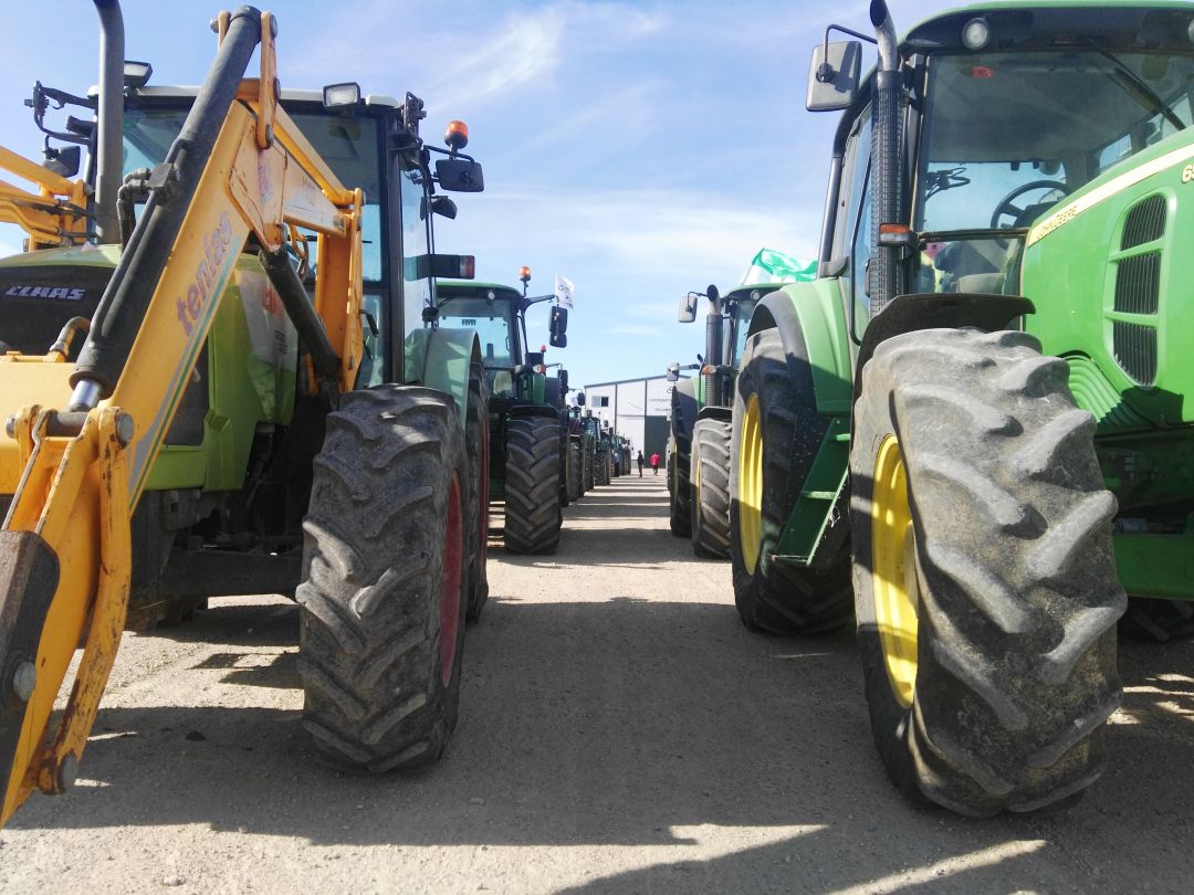 Tractorada en Villamartín Tractorada en Villamartín