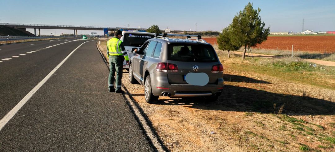 El detenido fue captado por un radar móvil El detenido fue captado por un radar móvil