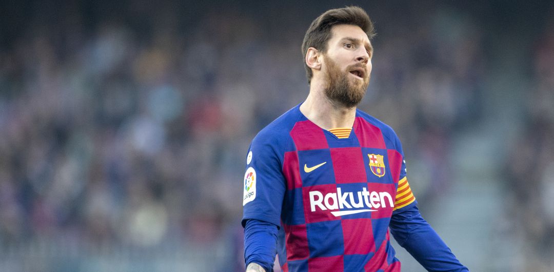 Lionel Messi, durante el partido ante el Getafe Lionel Messi, durante el partido ante el Getafe