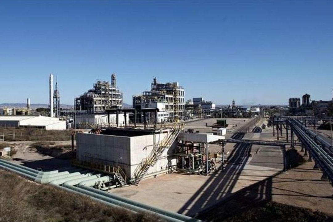 Instalaciones de Sabic en La Aljorra Instalaciones de Sabic en La Aljorra