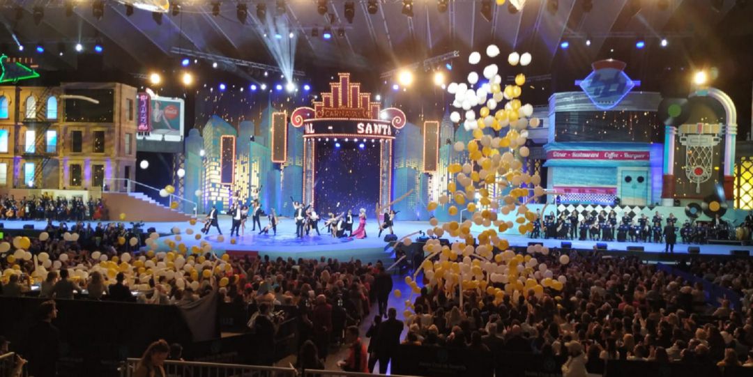 Un momento de la obertura de la Gala. Un momento de la obertura de la Gala.