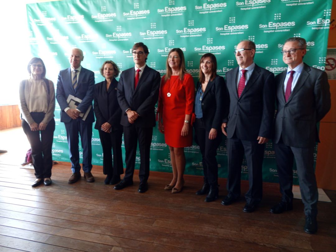Visita del ministro de Sanidad en Son Espases. Visita del ministro de Sanidad en Son Espases.
