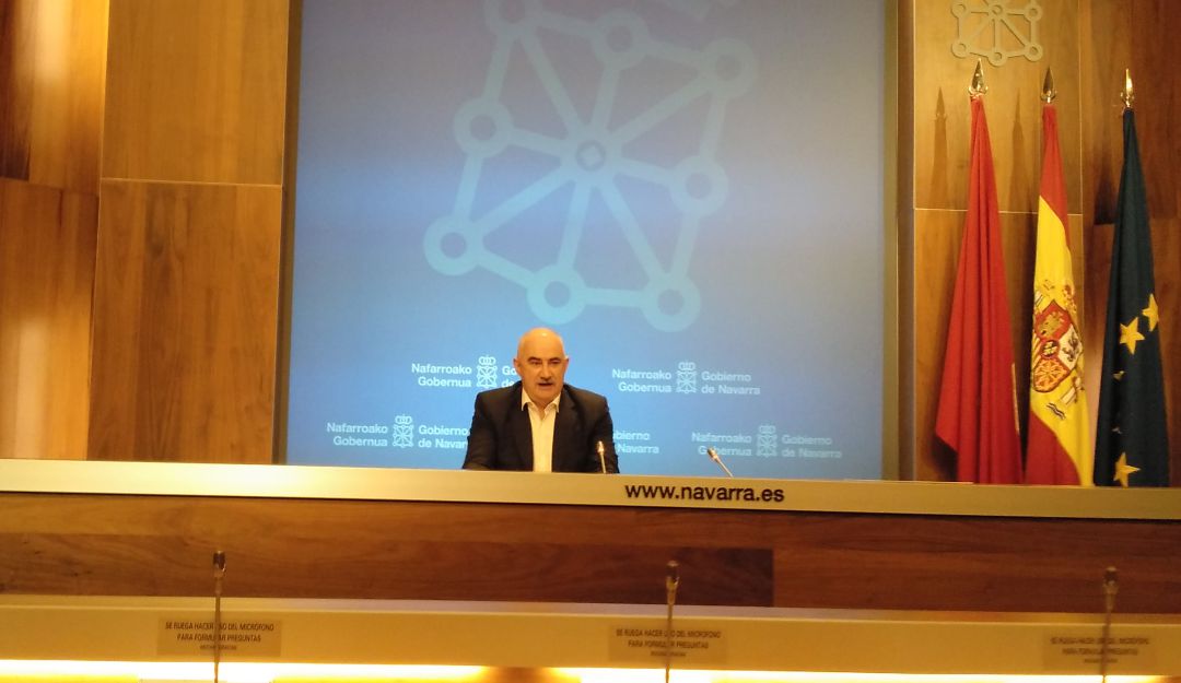 José María Aierdi, vicepresidente segundo del Gobierno de Navarra José María Aierdi, vicepresidente segundo del Gobierno de Navarra