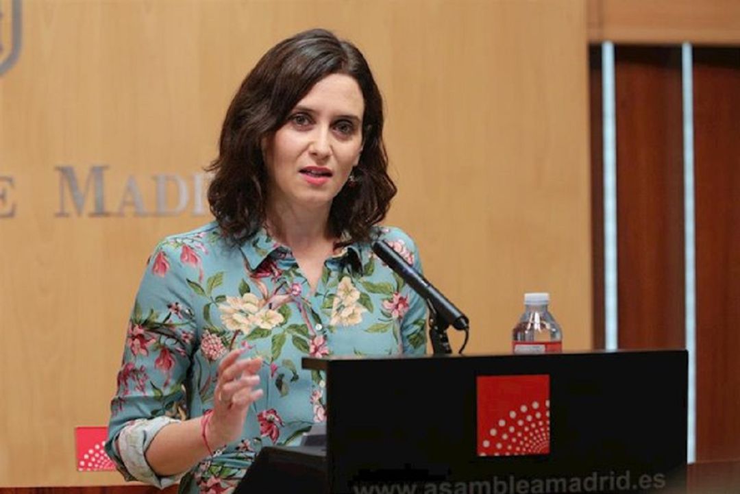 La Presidenta de Madrid, Isabel Díaz Ayuso La Presidenta de Madrid, Isabel Díaz Ayuso