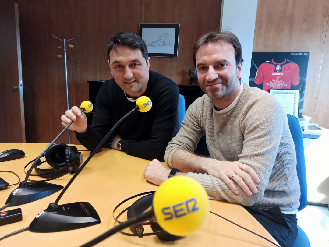 El director deportivo de Osasuna Braulio Vázquez en SER Navarra El director deportivo de Osasuna Braulio Vázquez en SER Navarra