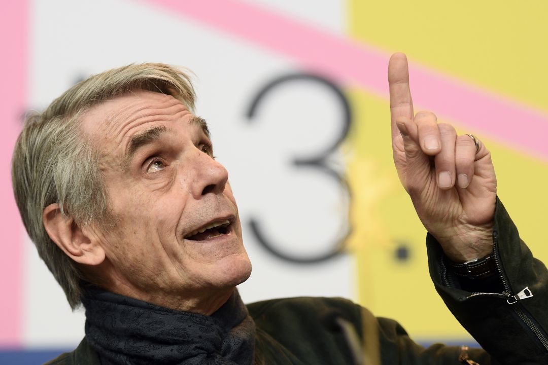 El actor Jeremy Irons en la Berlinale El actor Jeremy Irons en la Berlinale
