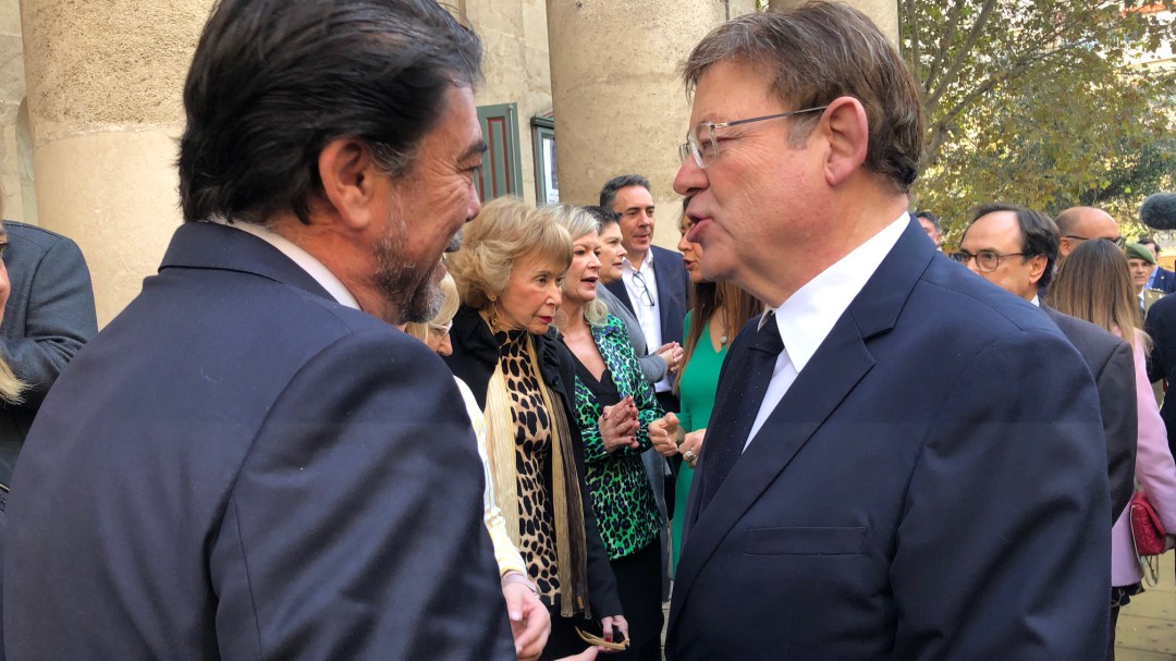 Puig y Barcala se reúnen este viernes en Alicante