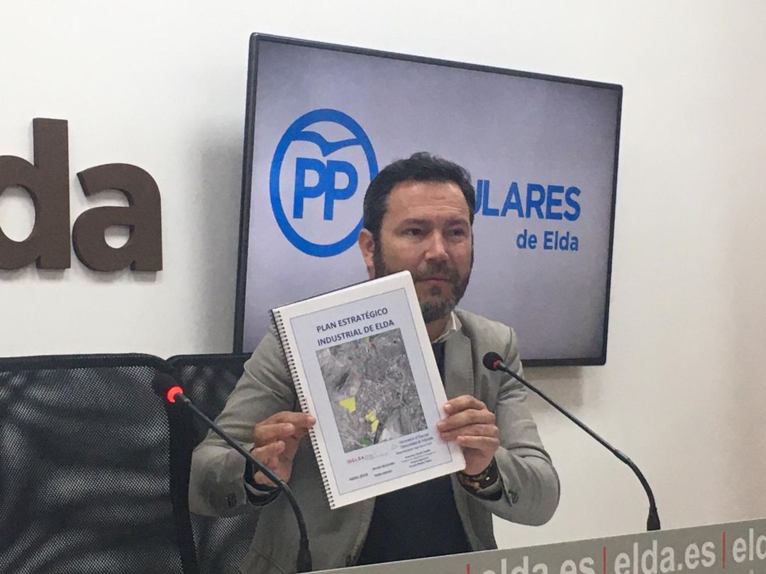 Fran Muñoz, portavoz del PP de Elda Fran Muñoz, portavoz del PP de Elda
