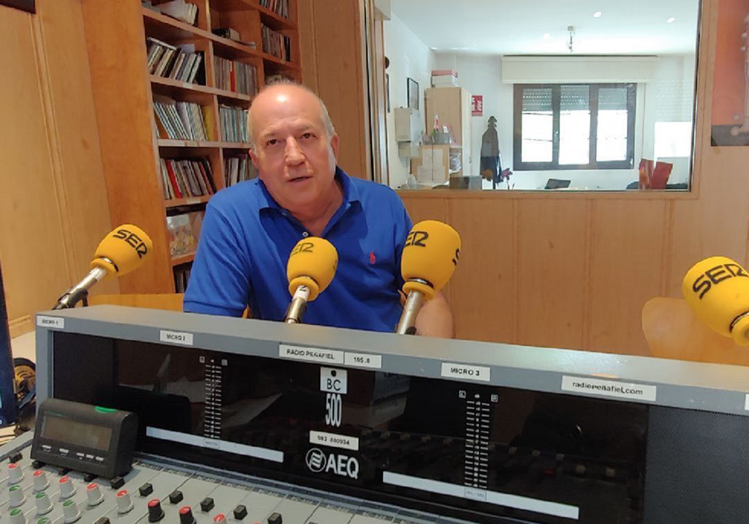 El alcalde de Peñafiel Elías Arranz. El alcalde de Peñafiel Elías Arranz.