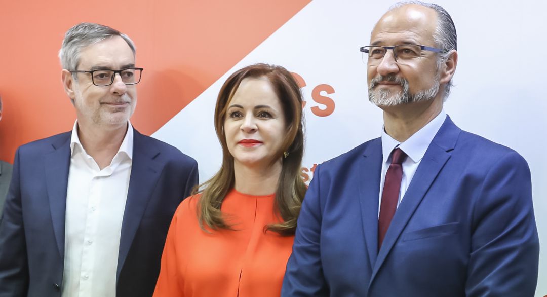 Imagen de archivo de Silvia Clemente durante su presentación como candidata de Ciudadanos Imagen de archivo de Silvia Clemente durante su presentación como candidata de Ciudadanos