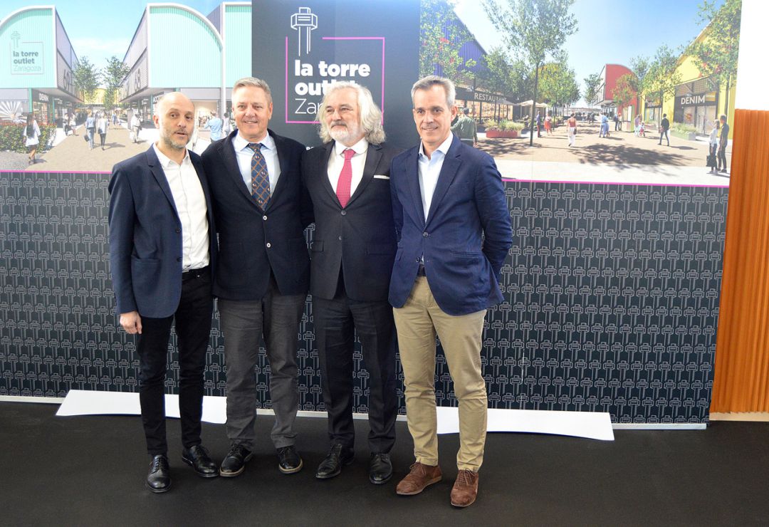 Presentación en Zaragoza del fuero complejo La Torre outlet Presentación en Zaragoza del fuero complejo La Torre outlet