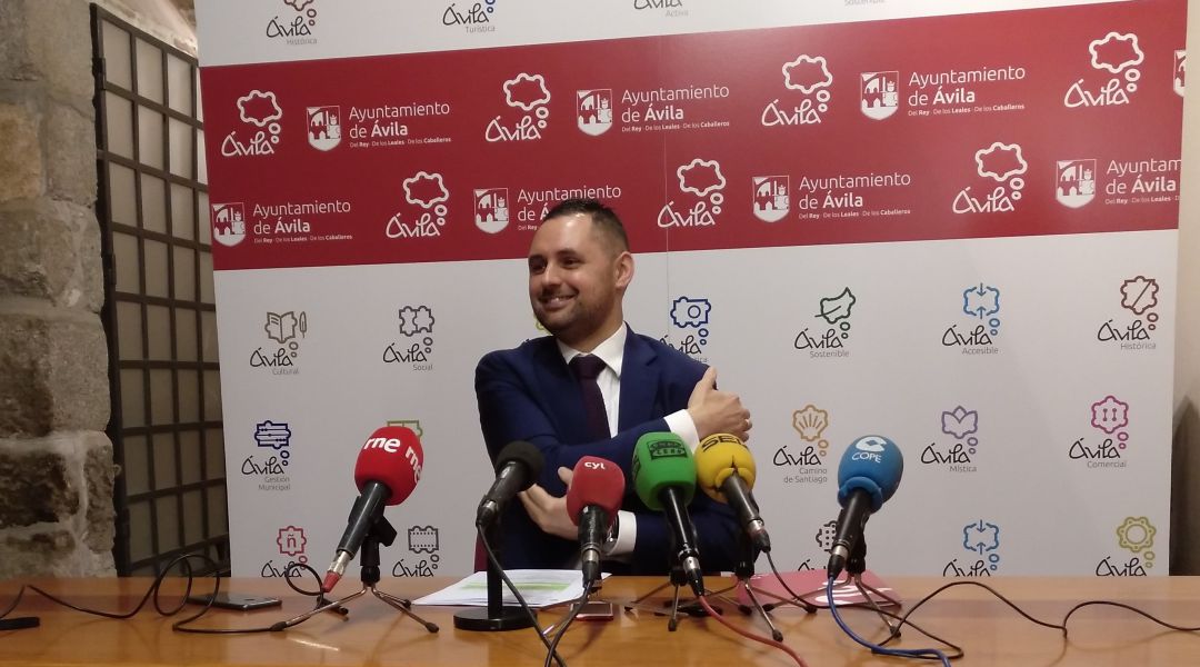 José Ramón Budiño, teniente alcalde de Presidencia y portavoz de Por Ávila José Ramón Budiño, teniente alcalde de Presidencia y portavoz de Por Ávila