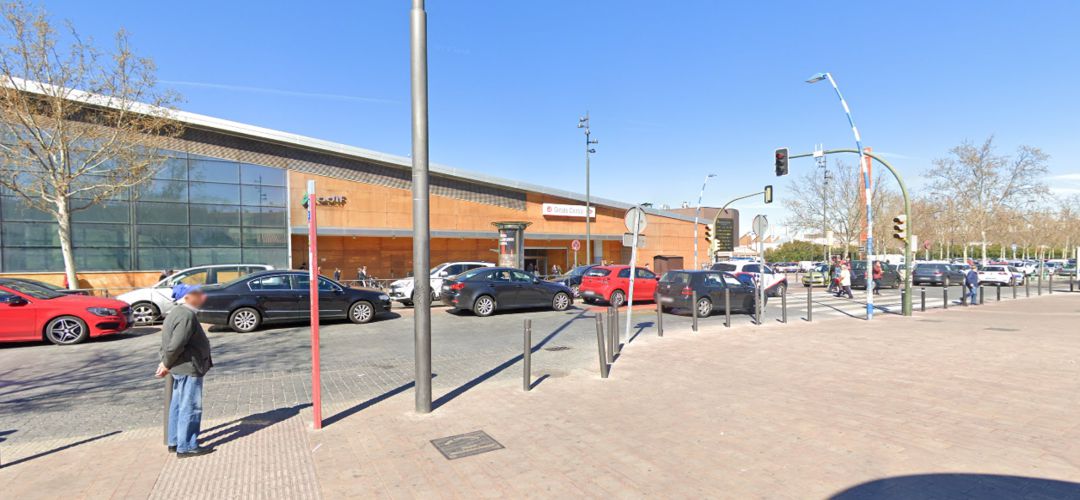 Exteriores de la estación de Getafe Central Exteriores de la estación de Getafe Central