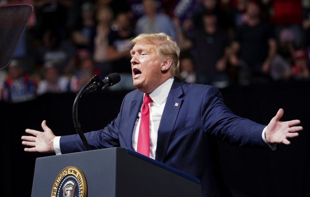 U.S. President Donald Trump holds a campaign rally in Phoenix U.S. President Donald Trump holds a campaign rally in Phoenix