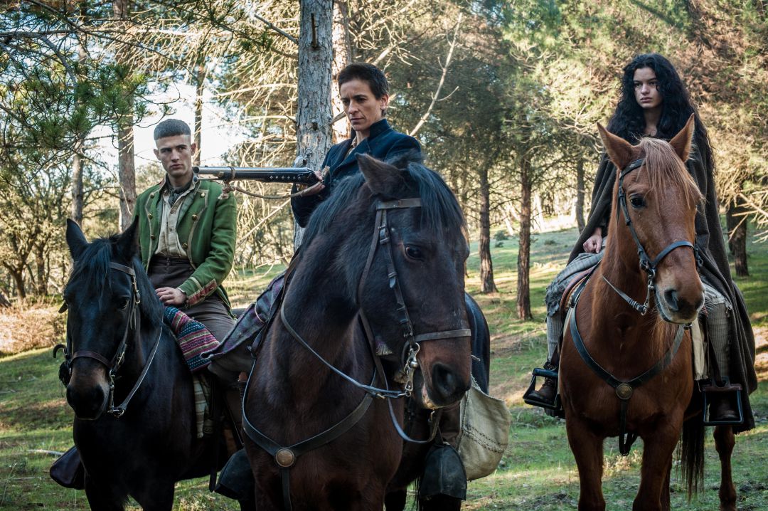 Fotografía del rodaje de la serie Fotografía del rodaje de la serie