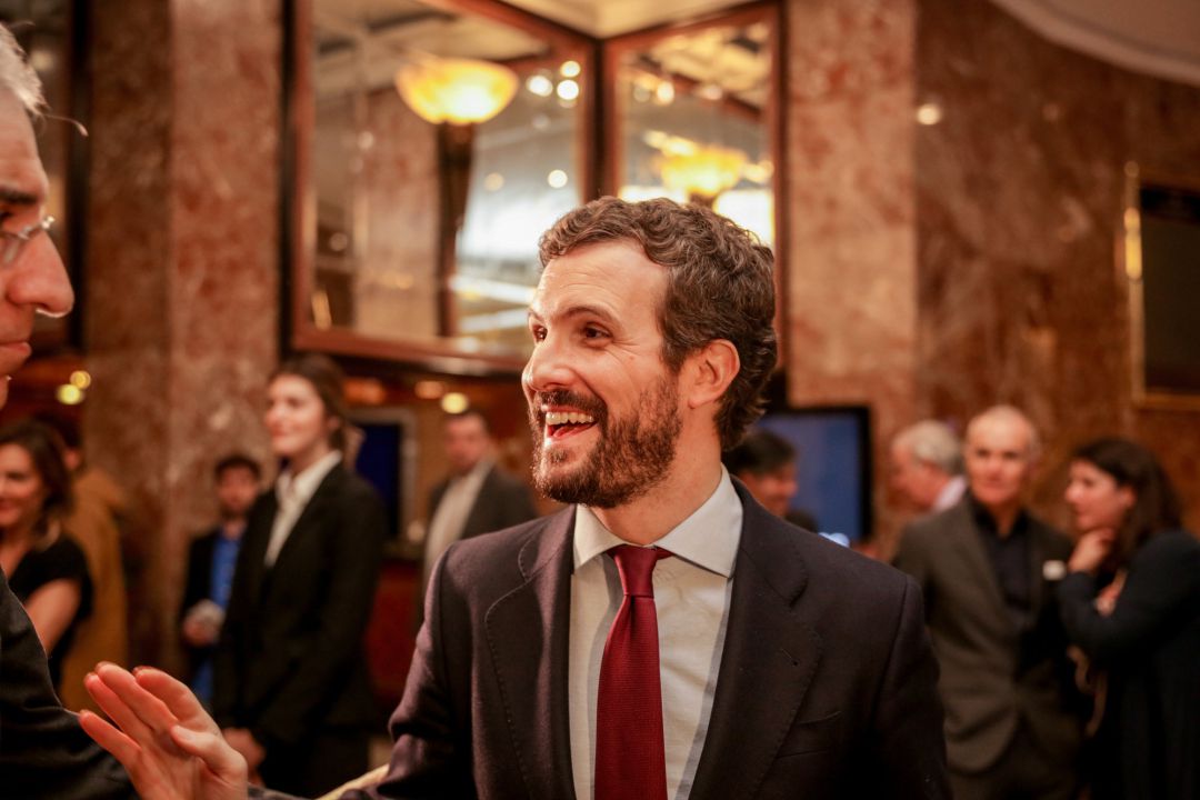 El presidente del PP Pablo Casado El presidente del PP Pablo Casado