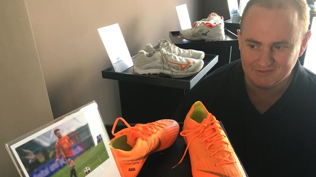 Elda aumenta su colección con las zapatillas de cinco deportistas de élite