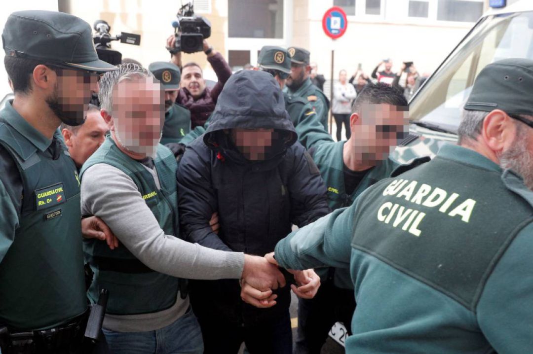 Foto de archivo: El sospechoso de la muerte de Marta Calvo, Jorge Ignacio P.J., de 38 años, a su llegada al Juzgado 6 de Alzira (Valencia), que se encargará de la instrucción del sumario sobre los hechos Foto de archivo: El sospechoso de la muerte de Marta Calvo, Jorge Ignacio P.J., de 38 años, a su llegada al Juzgado 6 de Alzira (Valencia), que se encargará de la instrucción del sumario sobre los hechos