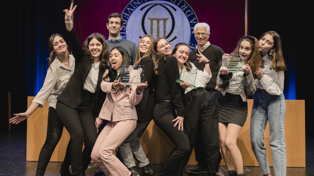 El colegio 'Nuestra Señora de la Providencia' de Pinto gana el concurso de debate de la UC3M