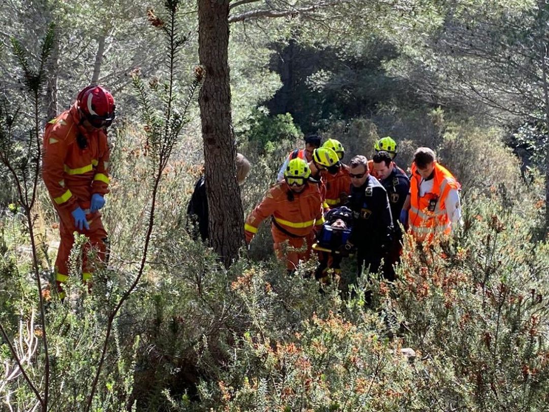 Rescate de una mujer en Gandia Rescate de una mujer en Gandia