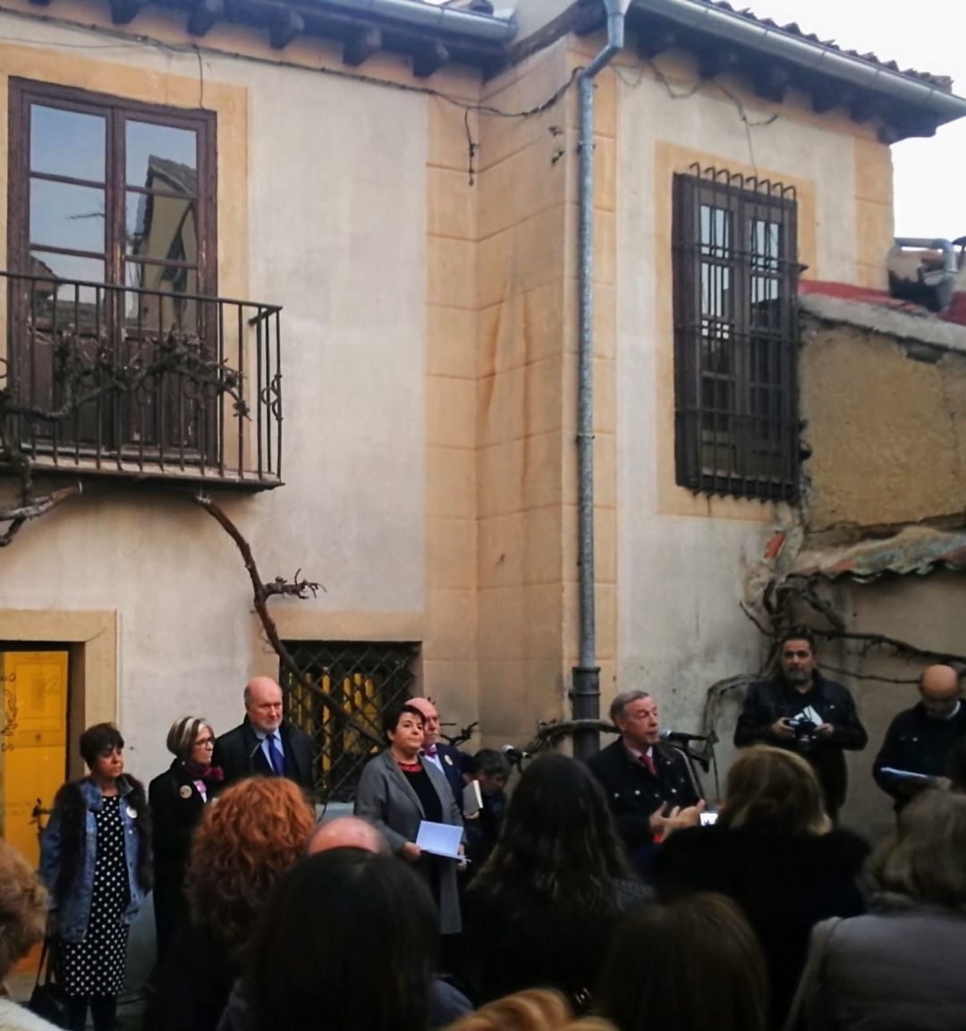 Acto de homenaje en la Casa-Museo de Antonio Machado Acto de homenaje en la Casa-Museo de Antonio Machado
