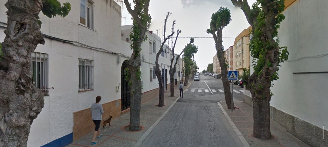 Calle Muros de San Fernando donde se ha producido el trágico incendio Calle Muros de San Fernando donde se ha producido el trágico incendio