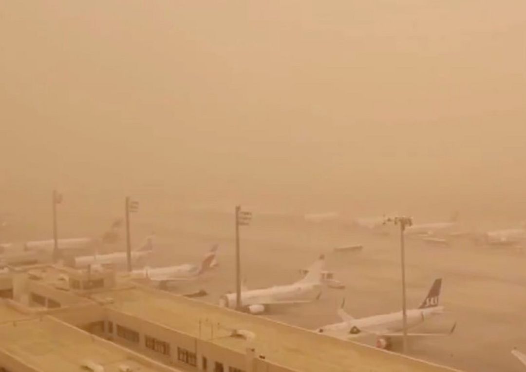 La calima dejó inoperativos los aeropuertos de Canarias La calima dejó inoperativos los aeropuertos de Canarias